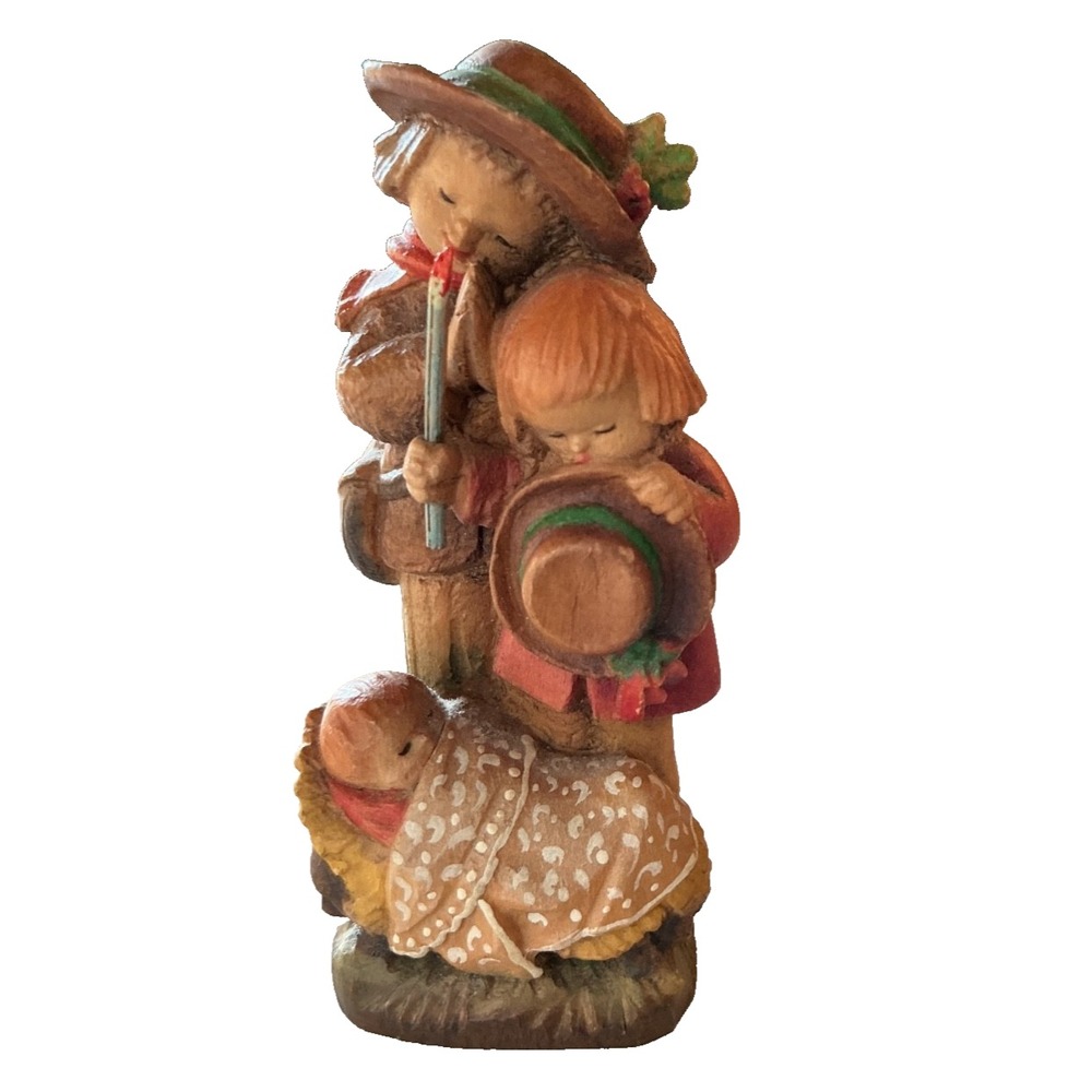 Anri Figurine Christmas statue Adoration of Christ  by Ferrandiz 3"